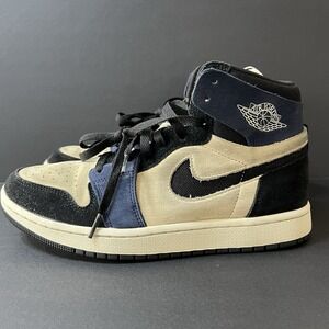 Nike Air Jordan 1 High Zoom Comfort 2 Blackened Blue Womens Size 9.5 DV1305-104